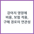 헬로펫샵 | 강아지 영양제 비용, 보험 적용, 구매 경로의 연관성