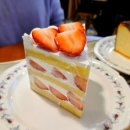 4719 | 샤로수길 케이크 맛집, 팃빗 후기 (딸기 생크림과 바스크 치즈케이크)