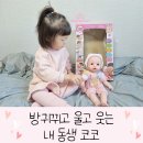 아기인형 방귀 뀌고 울고 웃는 내 동생 코코 여자아기 선물