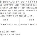 경기도체육회 회원종목단체 선거 관련 기부행위제한기간 안내 이미지