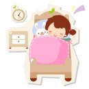 바른 수면 이미지