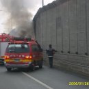 경인 고속도로 지난 차량화재 이미지
