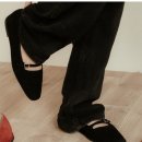 umer 유메르 베로니카 벨벳 플랫 블랙 225 구매후기