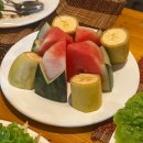 7421 | [사파] 야미(YUMMY) 레스토랑 | 진한 코코넛 커리 맛집(과일 후식, 4개 메뉴 후기, 망고 구매 가능)