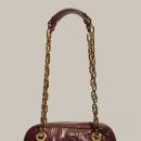 Tory Burch 'Verona-Mini' Leather Shoulder Bag(Berry/Black) 이미지