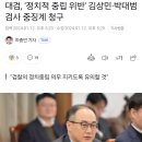 대검, '정치적 중립 위반' 김상민·박대범 검사 중징계 청구 이미지