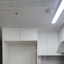 보수3차 봄여름가을겨울아파트 | 주방의 재탄생 부산 인테리어필름 주방 상부장 무광 필름 시공 사례