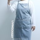 리빙차트 | 카페 바리스타st 리빙차트 데님 앞치마 맞춤 제작 후기