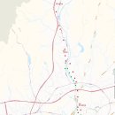 백의종군로 상세 지도(2-2) 충청남도(광정-공주-논산-노성-여산) 이미지