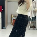 [로엠] 가성비 좋은 스팽글 스커트 내돈내산 후기