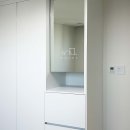 한신화장품 | 울산 작은방 5자/3자 미니 화장대 붙박이장 디자인(대공원 한신더휴)