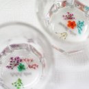 압화&보존화공예 | 레진아트 단체수업 - 꽃술잔,압화소주잔 레진공예