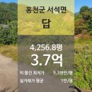 홍천군서석면수하보건진료소 | [강원 홍천군 서석면 "답" 법원 경매] 최저가 371,959,000원 (유찰 1회)