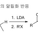 케톤의 알킬화 반응 이미지