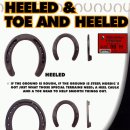 Heeled and Toe &amp; Heeled Horseshoes 이미지