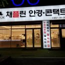 채플린 안경 콘택트 이미지