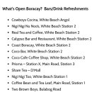 [보라카이자유여행/드보라]What&#39;s Open Boracay? Bars/Drink Refreshments 이미지