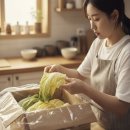 바회마을 | 홍천마을절임배추 솔직 후기, 박스 열자마자 속 노랗게 꽉 찬 배추 보고 놀랐어요 (절임·식감 포함)