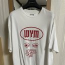 우영미 / 레드 프린팅 반팔 티셔츠 화이트 / 48 이미지