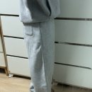 유니클로c 스웨트 와이트팬츠 여자S M 구매 후기/사이즈비교