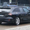 Audi A5 avant 최신 스파이샷 이미지