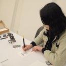 책 속 좋은 글귀 캘리그라피 | 밤책 캘리그라피｜청원 정신건강복지센터 송년회 행사 &amp; 캘리그라피 체험 후기