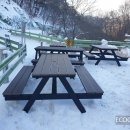 원주 치악산 휴양림 합성목재 피크닉테이블 납품했습니다. 이미지