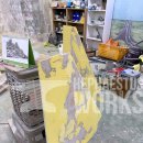 비행기 조형물 이미지