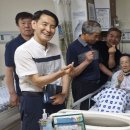 문명오 권사 병원심방 이미지