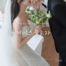 스튜디오 웨딩촬영 생화 부케 제이스플로라 은방울믹스부케
