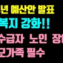 2024년 예산안 발표!! 내년도 기초수급비, 부양의무자, 기초연금, 장애인연금 이렇게 바뀝니다. 이미지