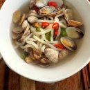 바지락칼국수 만드는 법 조개 칼국수 끓이는법 이미지