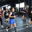 261009WOD"런,런지,데빌프레스,체스투바풀업,아이고유고,행파워스내치,오버헤드스쾃,메디신볼클린,니투엘보"(인천논현,소래크로스핏) 이미지