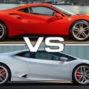 Ferrari 488 GTB vs Lamborghini Huracán LP 610-4 - Acceleration 0-300km/h & Exhaust Sound 이미지