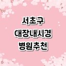 내곡동431 | 서울 서초구 대장내시경 전문병원 잘하는곳 추천 | 금액 수면 보험 검사 당일