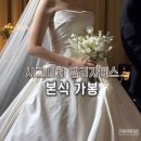 비즈앤플라워 | 시그니처 엘리자베스 본식가봉 후기(신상 비즈,실크 드레스 추가금)