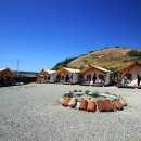 탄도항 노을 캠핑장 이미지