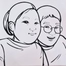 우리 가족, 팝아트 그리기 이미지