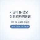 양재성모정형외과의원 | 강서구 가양역 정형외과 후기
