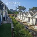 노을에 기댄 언덕 이미지