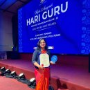 Dr Sathisha on receiving the National Award for Guru Berwibawa 이미지
