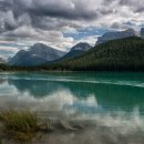 호수풍경 이미지