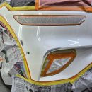 성화자동차서비스 | 제너시스 앞 범퍼 흡집제거 도색, 부천 성화덴트 후기