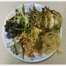 오곡밥과 11가지 나물, 복쌈 이미지