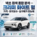 넥쏘 흰색 종합 분석 — 크리미 화이트 펄 가격·유지보수·실구매가 한눈에