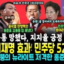 윤석열 지지율 사상 최저, 홍준표 반격 "대한민국은 상해임시정부로 건국 1919년" (이재명 연임 효과 이미지