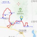 미륵산둘레길 이미지