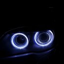 bmw e66 후기형 전조등복원 일체형 엔젤아이 제거및 내부복원 신품커버교환작업