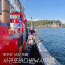 제주도 배낚시 서귀포바다배낚시체험 후기
