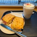 자몽샌드위치 | 스타벅스 자몽 망고 코코 프라푸치노 &amp; 렌위치 NY 샌드위치 후기